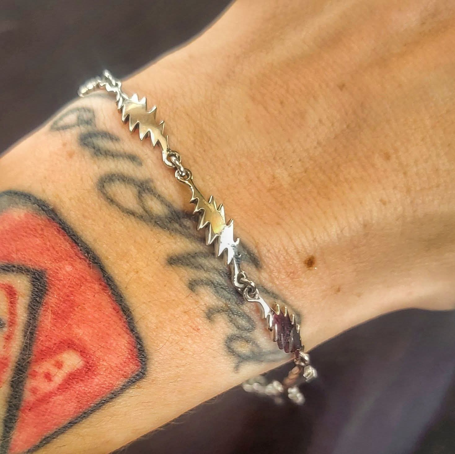 Sterling Silver link bracelet